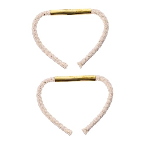 ARTSEWPLY 2pcs Survival Wick Cord Fire Starter Tool Lightweight Windproof for Camping Emergency Prep Outdoor Activities Handle for Fire Lighting