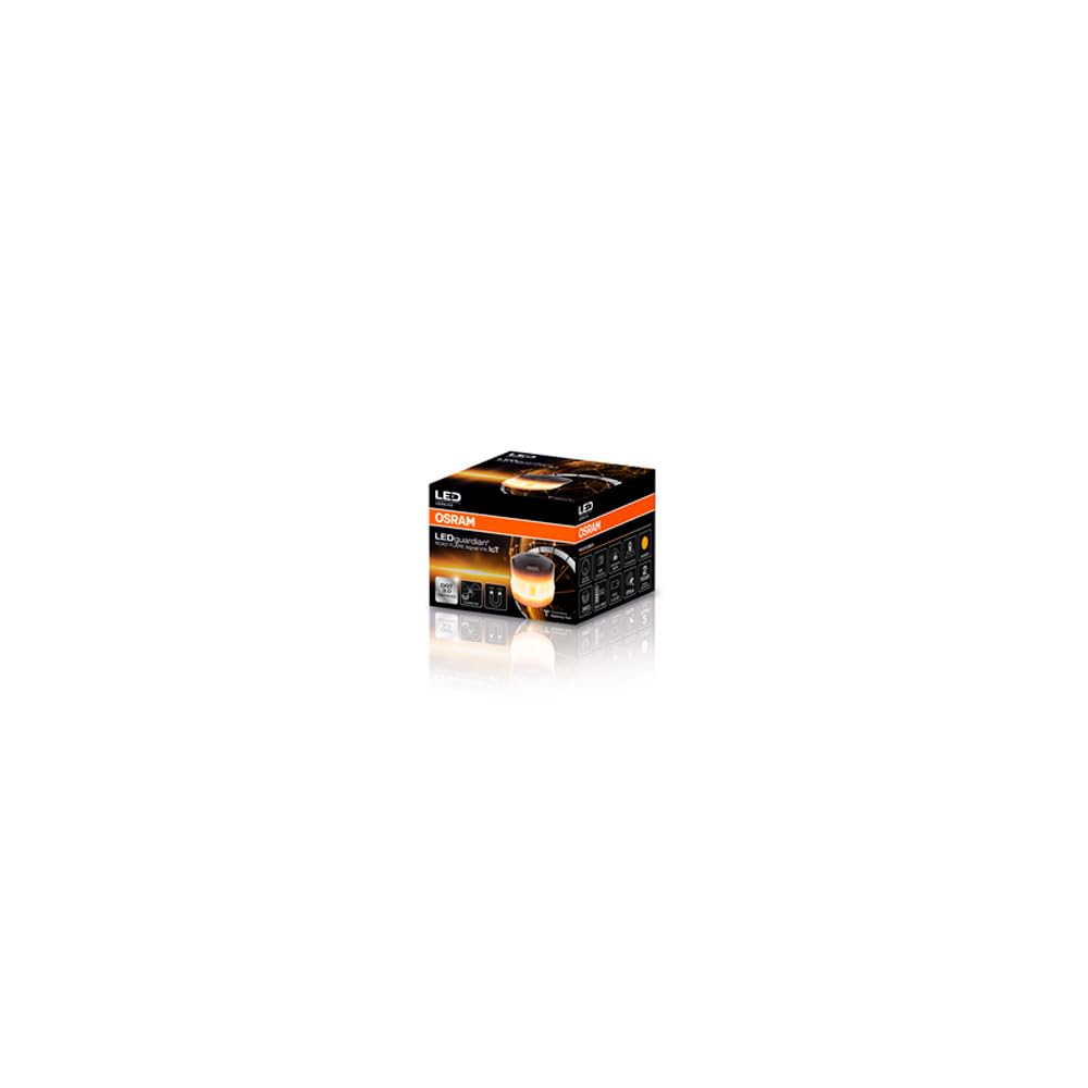 OSRAM LEDguardian Road Flare Signal V16 IoT, luz de Advertencia LED certificada DGT 3.0, Uso obligatorio en España, 1900K, localización en Tiempo Real (Paquete de 2)