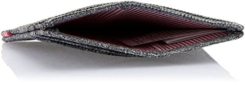 Herschel Mens Charlie Rfid Card Case Wallet, Raven Crosshatch, One Size Us #TOP3