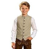 Kinder Cowboy Kostüm, Westernweste Für Kinder Cowboy Ärmellose Jacke Vintage-Fransenquaste Weste Cardigan Mäntel Retro Hippie-Weste Outwear Western-Cowboy Für Karneval Oktoberfest