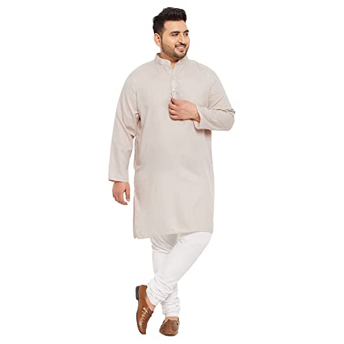 Image of Bigbanana Plus Size Men Regular Fit Kurta