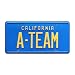 Celebrity Machines The A-Team | A-Team | Metal Stamped License Plate