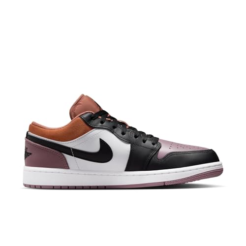 Jordan Men's 1 Low SE Sky J Mauve White/Black-Sky J Orange (FB9907 102)2