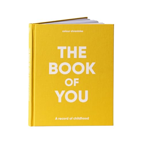 Colour Chronicles - The Book of You | Kindheitserinnerungsbuch für Kinder bis 16 Jahre | Ausfüllbares Tagebuch für Kinder und Eltern | Lustiges und inklusives Andenken für jede Familie | Hardcover mit