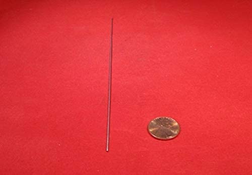 316 Stainless Steel Hardened Shaft 1mm Diameter x 200mm Long 5 pcs