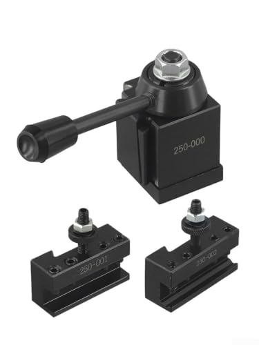 Soporte para herramientas de cuña para torno FX con bloqueo rígido anti vibración en ranurado 8