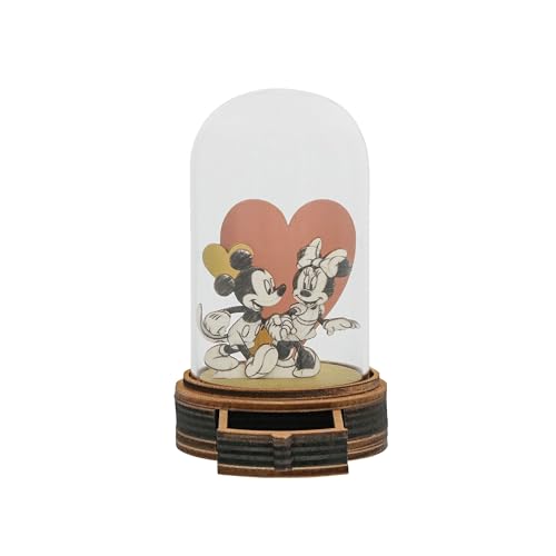 Capsule Mickey & Minnie figurine décorative Disney en vitrine