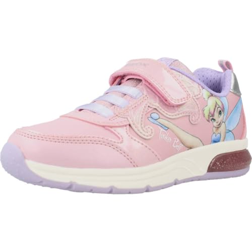 Image of Geox J Spaceclub Girls' Trainers, Pink Lilac, 1 UK