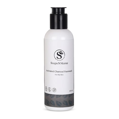 Image of Charcoal Face Wash for Brightening Skin Care | Gentle Cleanser for Dull, Uneven Skin Tone | Helps Remove Dirt, Improve Texture & Fresh Glow | Cleanser for Smooth Feel, Radiant Look