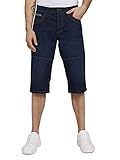 TOM TAILOR TOM TAILOR Herren 1025044 Morris Overknee Denim Bermuda Shorts, 10138-Rinsed Blue, 32