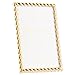 Lawrence Frames 4x6 Golden Rope Picture Frame (712046)