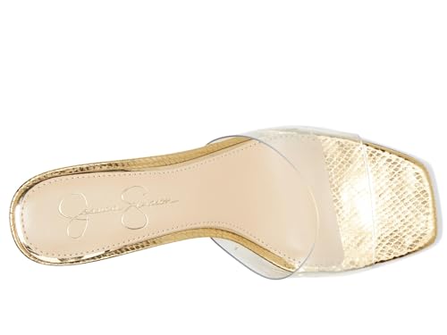 Image of Jessica Simpson Celisha Lucite High Heel Sandals