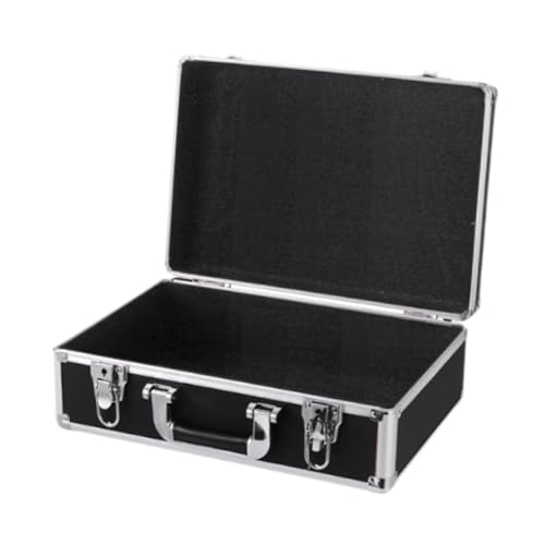 DeeRace ハードシェルキャリングケース機器収納ケースブリーフケースファイル収納ボックスセキュリティ機器防水キャリングボックスツールボックス, Style D