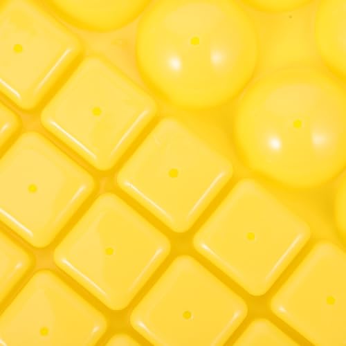 Molde para cubitos de hielo de plástico amarillo Beaupretty miniatura 6