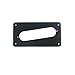Humbucker To Strat Style Pickup Adapter Ring,Reverse Slant, 1ply Black