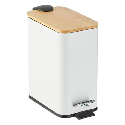 Poubelle de Salle de Bain Relaxdays Cover