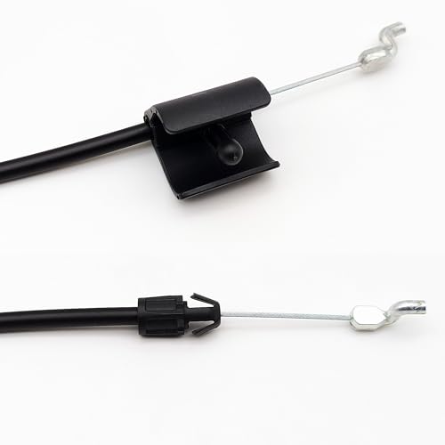 YGQ 440934 Gaszug Gashebel Bowdenzug 52 Zoll 132cm Zonensteuerkabel Kompatibel mit Craftsman Engine Poulan Weed Eater Husqvarna Jonsered Dixon Rasenmäher 532440934