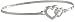 Sterling Silver Double-Heart "Together Forever" Bangle Bracelet