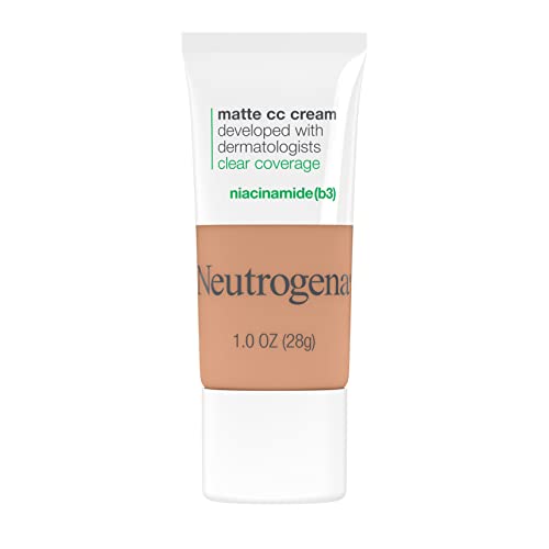 Neutrogena Creme CC fosco transparente Cobertura perfeita, cobertura total corretora de cor creme ma