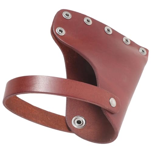 NUOBESTY Leather Hatchet Cover Portable Axe Protector for Outdoor Activities and Design for Camping and Woodworking Axe