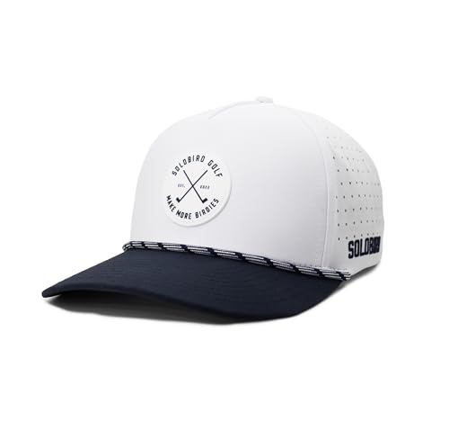 Image of Golf Hat for Men - Golf Snapback - Fun Hat for Golfing - Rope Golf Hat for Men and Women - Make More Birdies