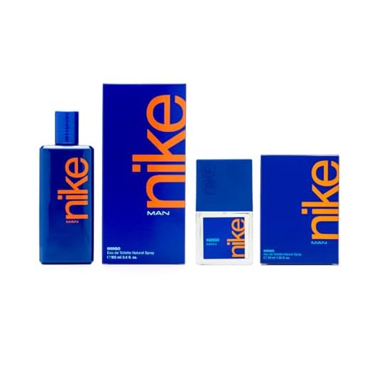 NIKE - Indigo Promoción 100 ml + 30 ml, Colonia Hombre, Pack 2 Productos, Perfume Formato Spray, Eau de Toilette Masculina, Aroma Frutal Amaderado, Fragancia Juvenil
