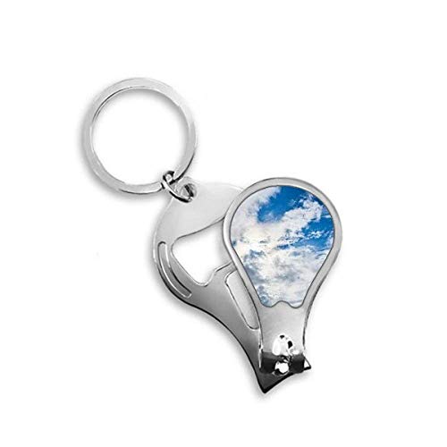 Coupe-ongles de pieds ergonomique DIYthinker à lames affûtées ciel bleu