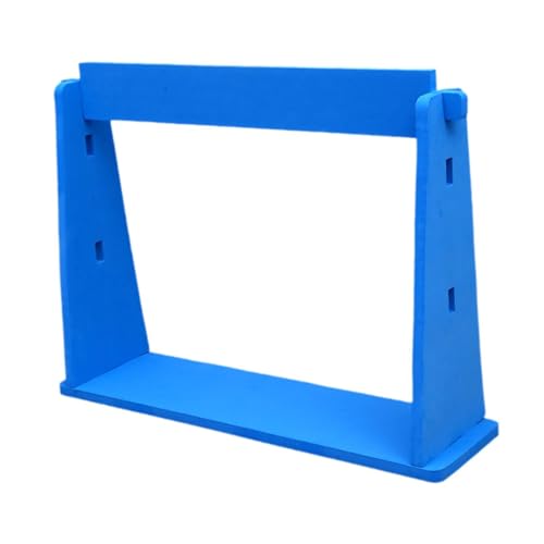 Menolana Agility Hurdle Adjustable Height Speed and Agility Training Equipment for Games Basketball Obstacle Courses Coaching Athletic, Blue