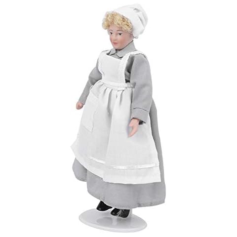 Buosha Miniature Porcelain Chef Doll Cover