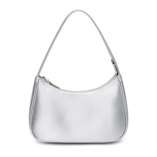 Image of CYHTWSDJ Shoulder Bags for Women, Cute Hobo Tote Handbag Mini Clutch Purse with Zipper Closure