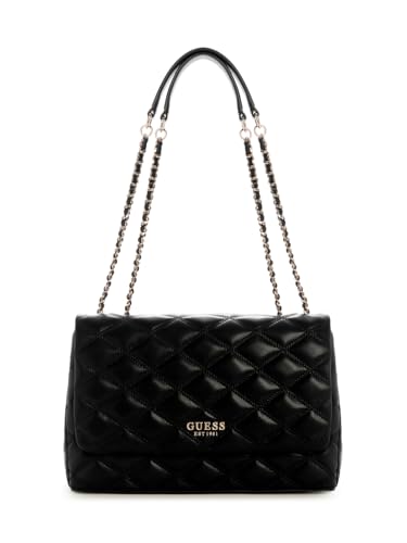 Image of GUESS womens Tamsin Large Convertible Crossbody Flap