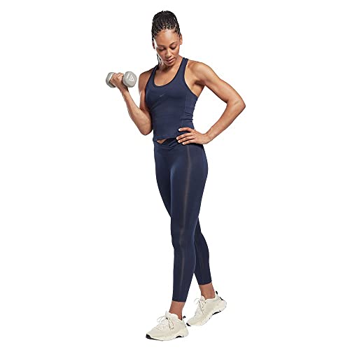 Reebok PP Basic Tight Pantalones para Mujer mallas deportivas transpirables negras 4
