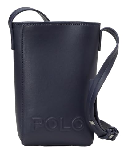 Pochette smartphone Marc O'Polo Vini en cuir noble aubergine et finitions premium