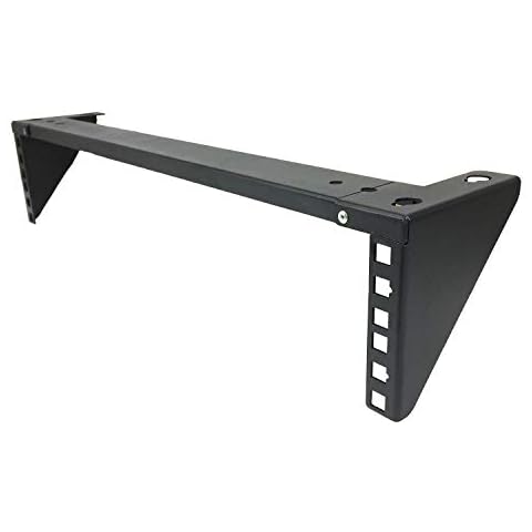 Jingchengmei 2U 19 Inches Lightweight Folding Steel Wall Mountable Simple Vertical Rack and Server Rack (2U35P) Cover