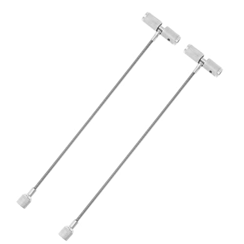 Image of ECSiNG 2Pcs 3-in-1 Multifunctional Wire Valve Pulling Tool Iron Valve Stem Pulling Tool Metal Stem Puller Tool Accessories for RV Truck Motorcycle Car