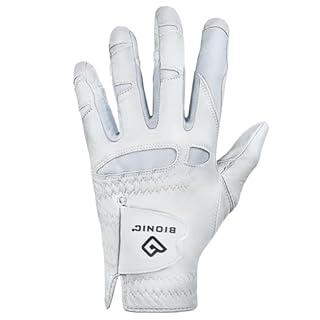 Bionic Women's StableGrip with NaturalFit 2.0 Cabretta Leather Golf Glove (Medium, Left)