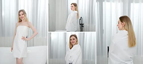 Jitty Disposable Hand Towel & Bath Towel Set Portable Soft Cotton Towel Sets For Hotel Bathroom Spa Travel Highly Absorbent (4 Sets) #TOP2
