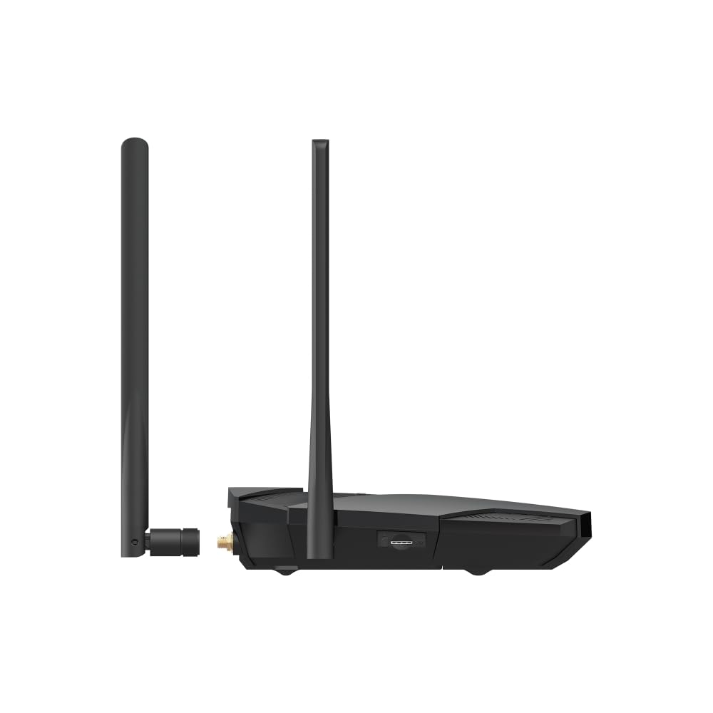 Mercusys Router MB235-4G LTE 4G, 4G+ Cat6 do 300 Mbps, obsługuje karty nano SIM, Dual-Band WLAN AC1200, porty Gigabit LAN/WAN, Plug and Play, EasyMesh