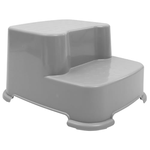 Garneck Bathroom Toddler Training Bench Boys and Girls Step Stool Potty Seat for Toddlers Safe Stepping Stool Random