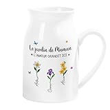 IDÉE CADEAU PARFAITE - Cadeau personnalisé parfait pour des occasions spéciales telles que l'anniversaire, la Fête des Mères, Noël. Idéal pour votre mère, maman, mamie, grand-mère. Excellent choix pour un