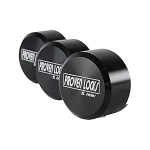 Proven Industries Puck Locks 3 Pack of 400XL (Black)