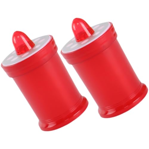 Velas LED rojas para cementerio que no se apagan con viento ni lluvia