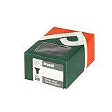 tornillos para paredes de yeso Tornillos Bargainscrews - Tornillo autorroscante para yeso (200 unidades)