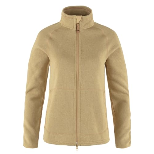 Sweatshirt Femme Fjällräven Övik Fleece Zip en polyester recyclé