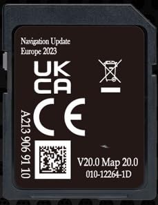 Carte SD Navigation GPS Europe 2023 v20 - A2139069110 Compatible avec Mercedes Garmin Map Pilot - STAR2
