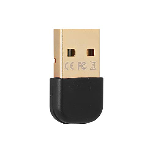 BTSEURY CSR8510 Chip Bluetooth Adapter for PC, with 3Mbps USB Dongle, Dual Mode for Phone Tablet (Black)