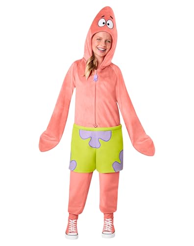 Disfraz Patrick Star para niños talla mediana miniatura 1