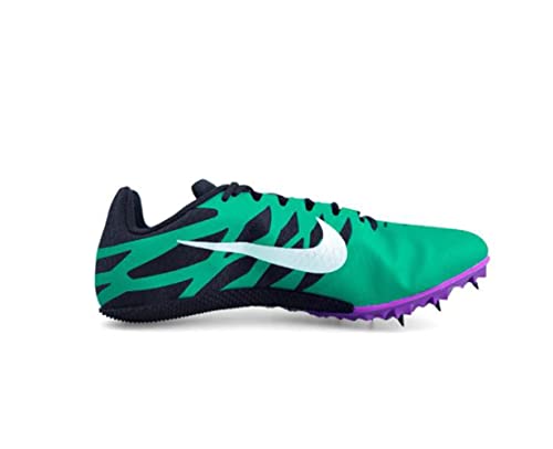Nike Zoom Rival S 9 Tênis de atletismo nk907564 406, Obsidiana/prata metálica, 7.5