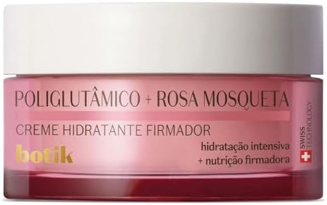 Creme Hidratante Firmador Poliglutâmico + Rosa Mosqueta Botik 45g