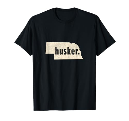 Nebraska State apodo "Husker" [Used] Camiseta